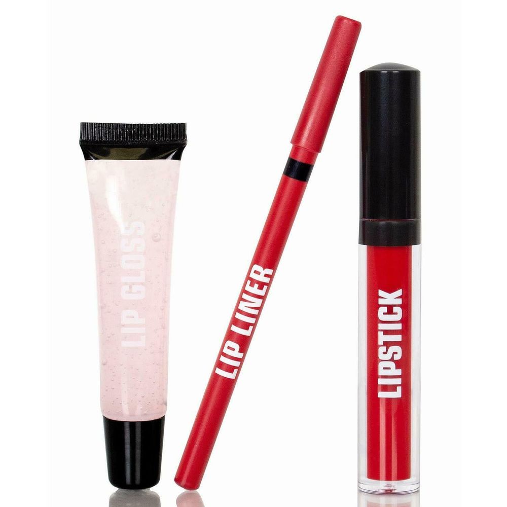3 Piece Lip set: Lipstick, Lipliner & Lip …